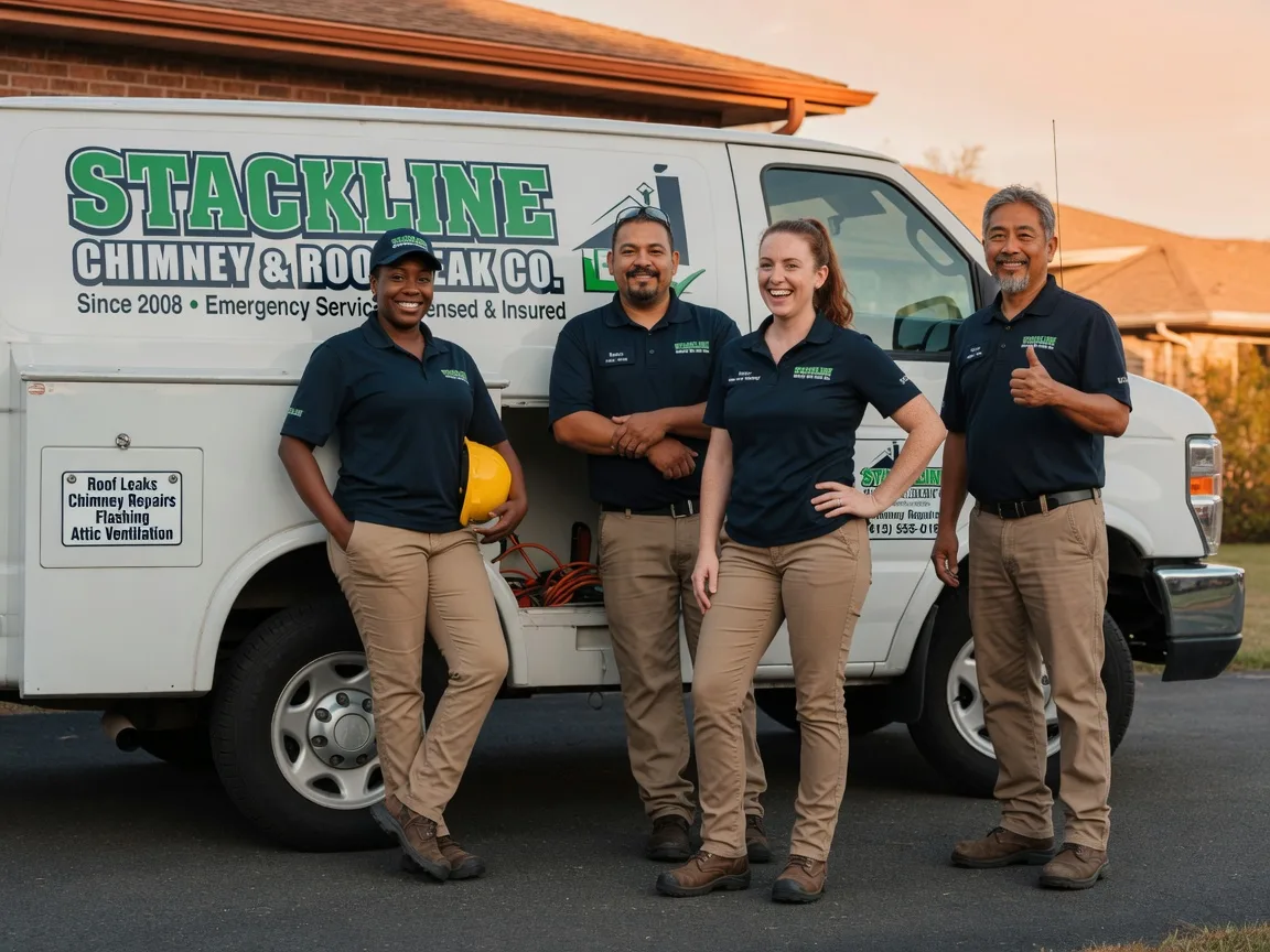 Chimney flashing repair company in Cana, VA